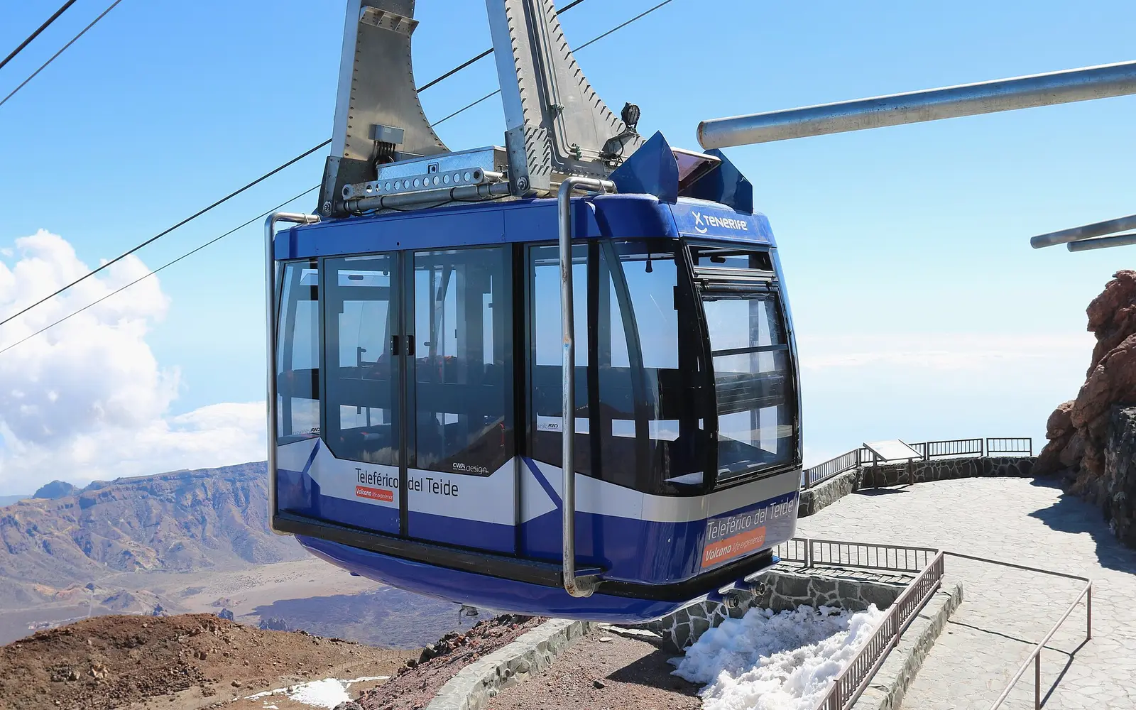 Teide és felvonó